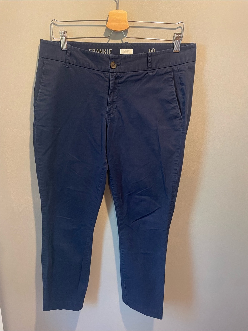 J. Crew Navy Stretch Pants Womens